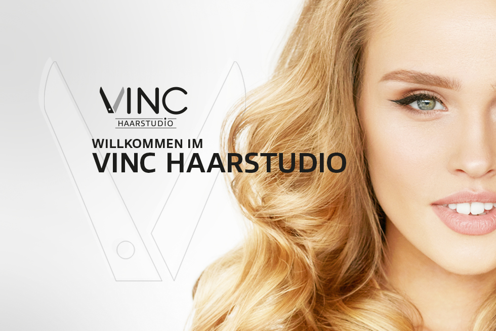 Corporate Design Vinc Haarstudio / UTDESIGN