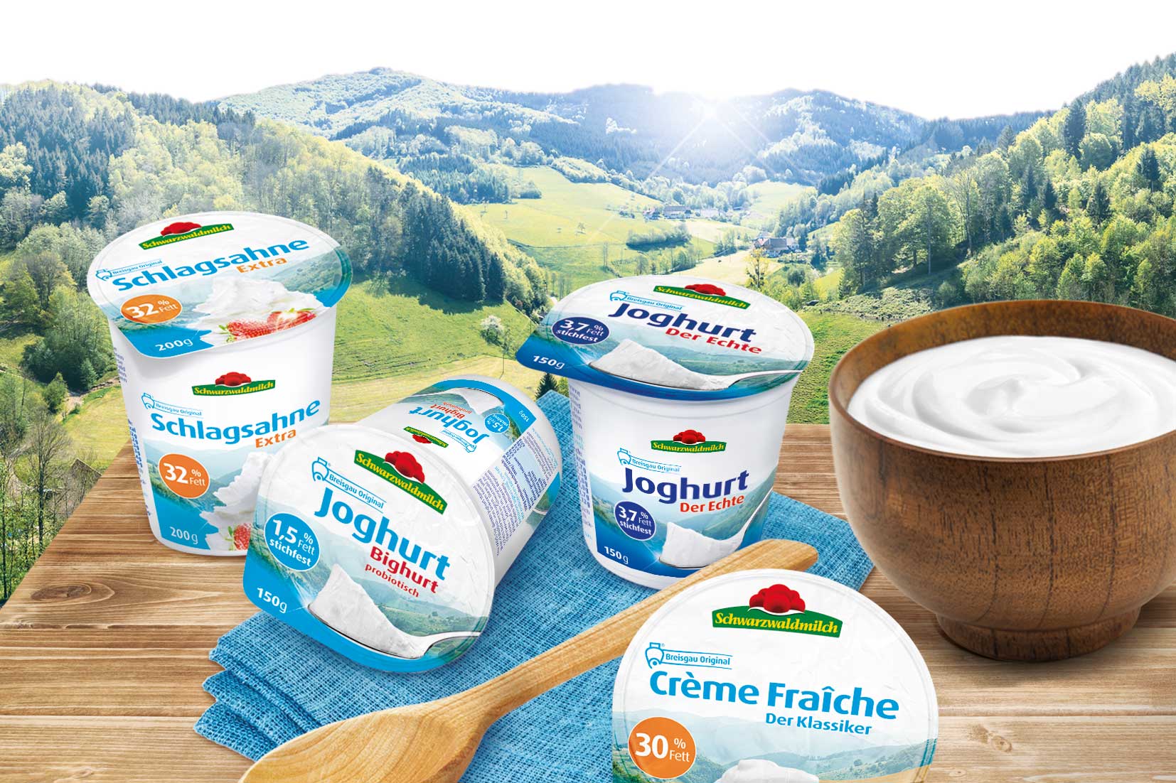 Packaging Design / Schwarzwaldmilch / UTDESIGN